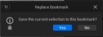 replace bookmark